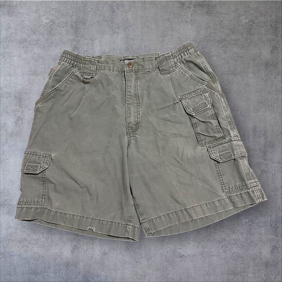 5.11 Tactical Series Men’s 36 Ripstop Army Green Utility Pocket Cargo Shorts - Picture 1 of 9
